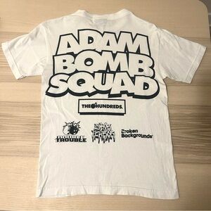 The Hundreds White Adam Bomb Squad Tee